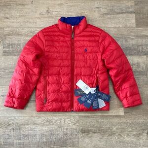 Polo Ralph Lauren reversible player 2 jacket youth medium (10/12) - NWT